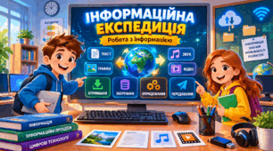 Інформаційна експедиція: робота з інформацією.