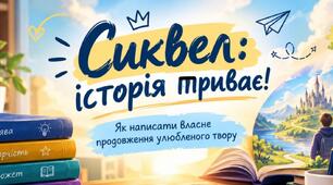 «Сиквел: історія триває!» Як написати власне продовження улюбленого твору