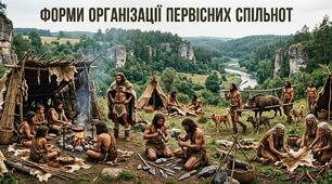 Форми організації первісних спільнот