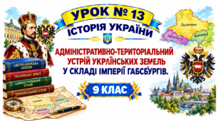 Адміністративно-територіальний устрій українських земель у складі імперії Габсбургів.