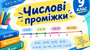 Почленне додавання і множення нерівностей. Нерівності зі змінними. Числові проміжки