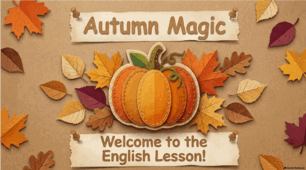 Урок англійської мови про осінь. "Autumn Magic" (2–4 класи). Презентація