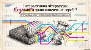 📚«Інтерактивна література: Як зламати долю класичних героїв?»(презентація +PDF) 