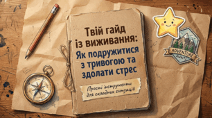 Презентація "Твій гайд із виживання: Як подружитися з тривогою та здолати стрес"