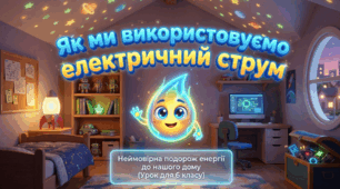 Електрична енергія і її використання. 6 клас "Пізнаємо природу"