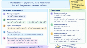 Тотожності