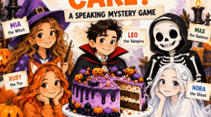 Halloween Speaking detective game