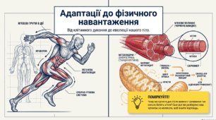Презентація "Адаптації до фізичного навантаження" 11 клас (проф)