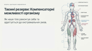 Презентація "Компенсаторні можливості організму людини" 11 клас (проф)