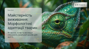 Презентація "Морфологічні адаптації тварин. Адаптація як результат еволюції" 11 клас (проф)