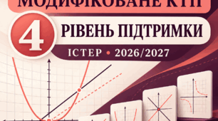 Модифіковане КТП з алгебри, 9 клас НУШ (Істер) — 4 рівень підтримки