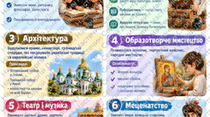 Пам'ятка. Культурне життя на українських землях у першій половині XVІІ ст. 8 клас