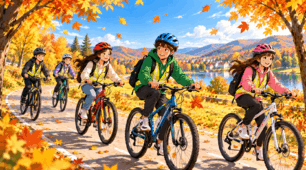 🌳🚴🌲Безпека на велосипеді. Правила руху для школярів🌳ВІДЕООГЛЯД 🌳🌲