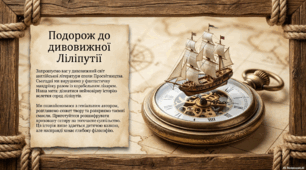 Презентація із зарубіжної літератури з теми: "Джонатан Свіфт "Мандри Гуллівера". Для 9 класу НУШ.