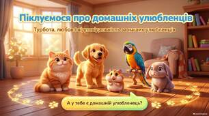 Презентація "Піклуємося про домашніх улюбленців" (до заняття доброти)