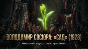 Володимир Сосюра «Сад».  Мотиви та пафос лірики. Особливості художньої мови та віршової форми. 9 клас НУШ