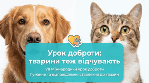 VІІ Міжнародний урок доброти про гуманне та відповідальне ставлення до тварин (Презентація + Конспект уроку)