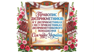 7 клас НУШ. Правопис дієприкметників: н у дієприкметниках і нн у прикметниках дієприкметникового походження