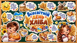 🍞🌾СТИЛЬНЕ ОФОРМЛЕННЯ ДОШКИ ДО ДНЯ ХЛІБА! 🍞🌾