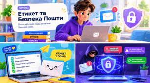 Інтерактивний конспект. Інформатика 7 клас. НУШ (Морзе). Етикет електронного листування та боротьба зі спамом.