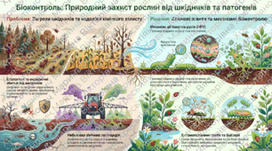 Робочий аркуш: Використання вірусів у біологічних методах боротьби зі шкідливими видами.