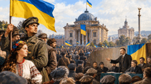 Причини та рушійні сили Української революції. Українська Центральна Рада (УЦР). Відносини УЦР із Тимчасовим урядом. Проголошення І та ІІ Універсалів