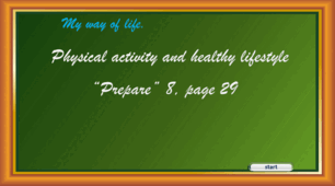 "Prepare" 8. Unit 4. Reading. "4 ways to keep fit"