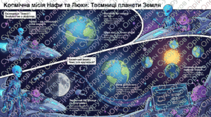 офлайн-квест «Космічна місія. Блакитна планета». Географія, 6 клас (2+1)