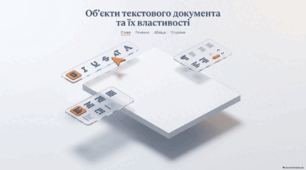 Об’єкти тестового документа та їх властивості