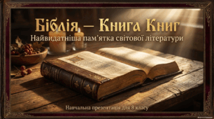 Біблія № 1 ( презентація )