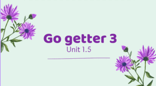 Go getter 3 Unit 1.5 I can understand texts about family members