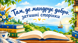 Матеріали до виставки Всеукраїнського місячника шкільних бібліотек «Сучасна українська дитяча література: безпечний провідник у стабільний світ». «Книга як захист і розрада: сучасне читання для затишку душі»