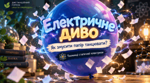 Електричне диво: як змусити папір танцювати? (Робочий аркуш та візуальна інструкція для STEM-уроків та гурткової роботи)