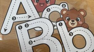 Alphabet flashcards