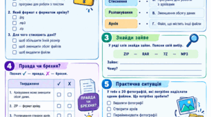 лу):  Інформатика_8_клас_Архівування_та_стиснення_даних_Барвистий_робочий_аркуш