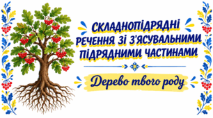 9 клас НУШ. Складнопідрядні речення зі з’ясувальними підрядними частинами. Презентація, інфографіка, робочий аркуш