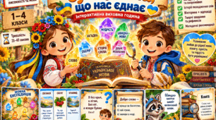 «Українська мова — суперсила, що нас єднає» — інтерактивна презентація до Дня української писемності та мови | 1–4 класи