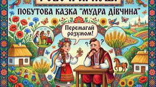 Робочі аркуші до побутової казки "Мудра дівчина"
