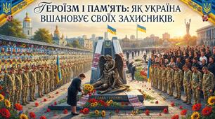 Героїзм і пам’ять як Україна вшановує своїх захисників.