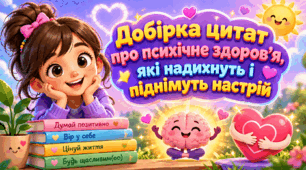 Добірка цитат про психічне здоров’я, які надихнуть і піднімуть настрій