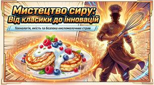 Презентація «Технологія кулінарного виробництва: приготування холодних і гарячих страв із кисломолочного сиру — способи подачі, оформлення та вимоги до якості»