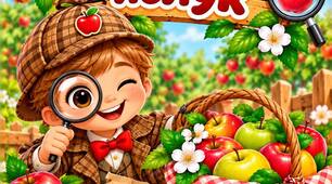 Сюжетно-пошукова дидактична гра "Таємниця зниклих яблук"