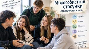 Презентація на тему: "Особливості міжособистісних стосунків старшокласників з ровесниками.