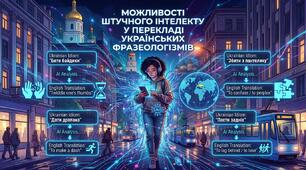 МОЖЛИВОСТІ ШТУЧНОГО ІНТЕЛЕКТУ У ПЕРЕКЛАДІ УКРАЇНСЬКИХ ФРАЗЕОЛОГІЗМІВ