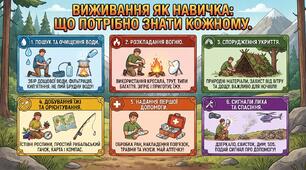 Виживання як навичка що потрібно знати кожному.