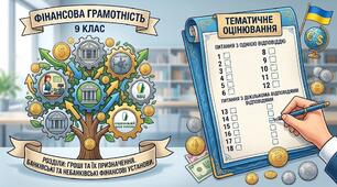 Узагальнення знань з розділів "Гроші і їх призначення" та "Банківські та небанківські фінансові установи"