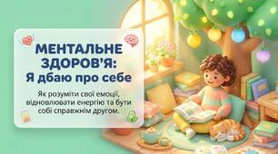 Ментальне здоров'я. Я дбаю про себе