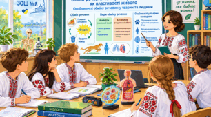 Обмін речовин та перетворення енергії як властивості живого. Особливості обміну речовин у тварин та людини