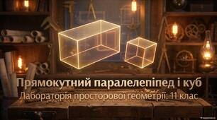 Прямокутний паралелепіпед і куб