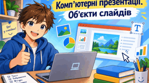 Комп'ютерні презентації. Об'єкти слайдів